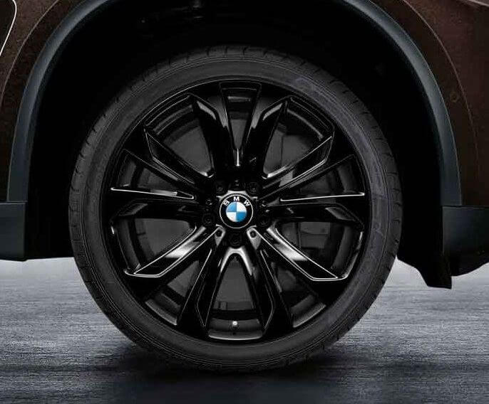 Черные диски БМВ Х5 Ф15 и X6 F16 R20 (Hamann)