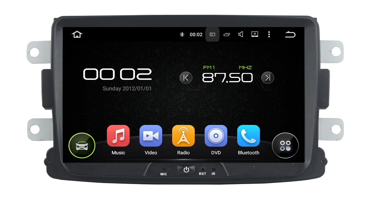 Штатная магнитола для Renault Duster на Android
