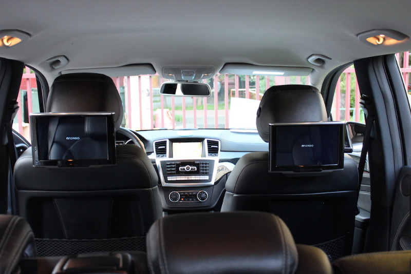 Монитор мерседес подголовник, монитор в подголовник Mercedes GL