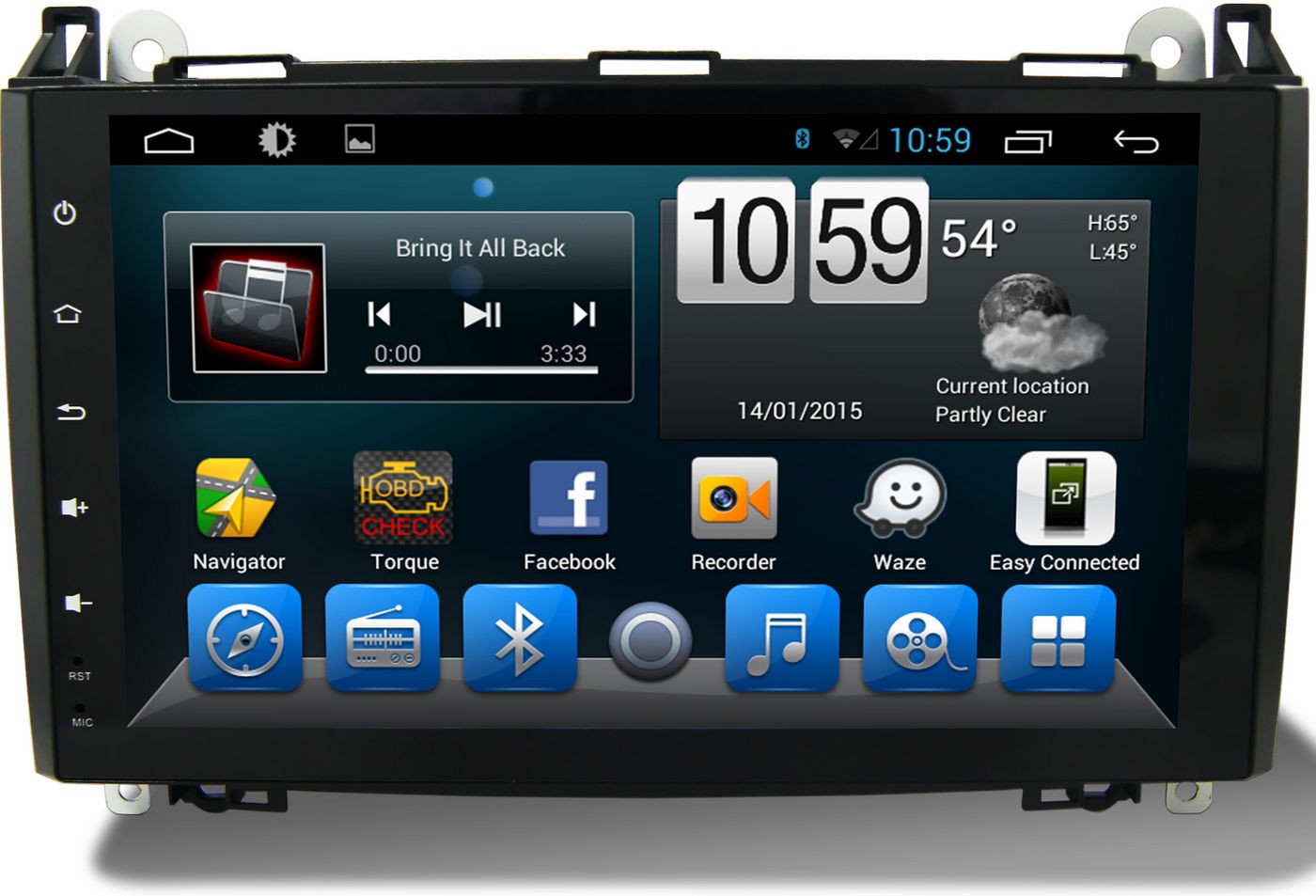 Штатное головное устройство Mercedes Vito и Viano