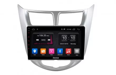 Головное устройство S9707J Roximo для Hyundai Solaris Android 9