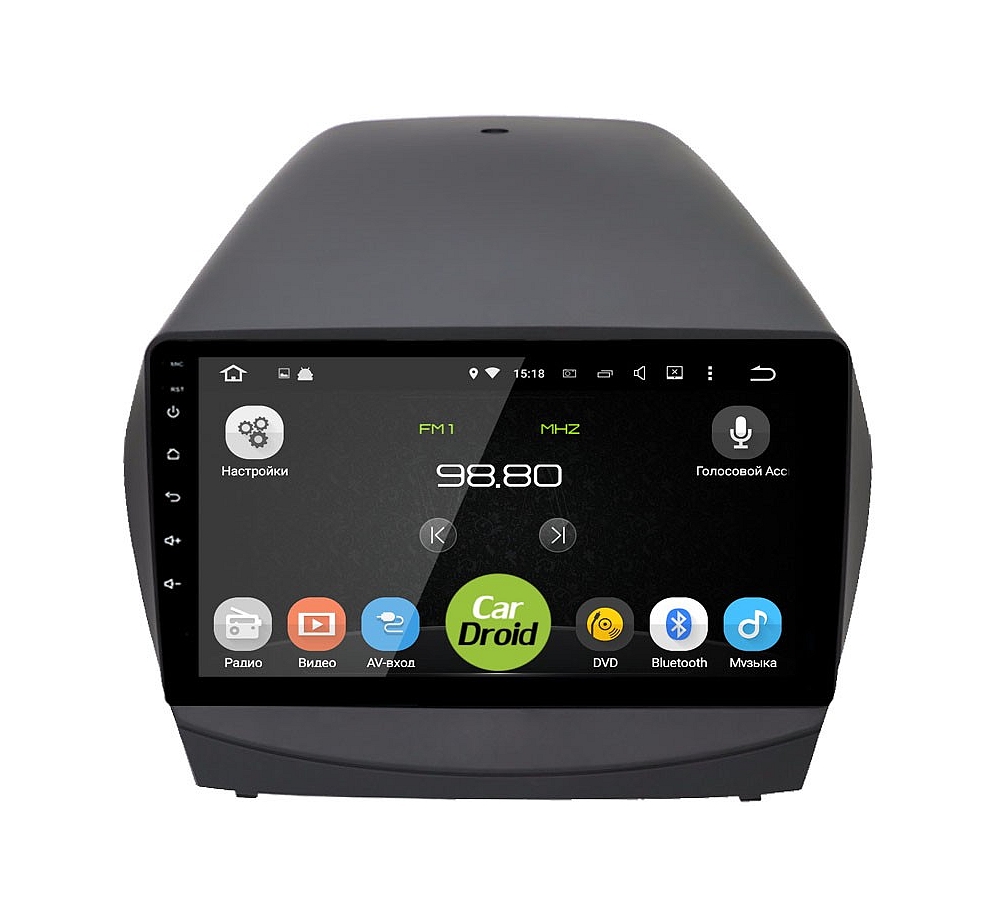 Штатное ГУ Roximo RD-2002F для Хендай i35 на Android 9.0 с экраном IPS ...