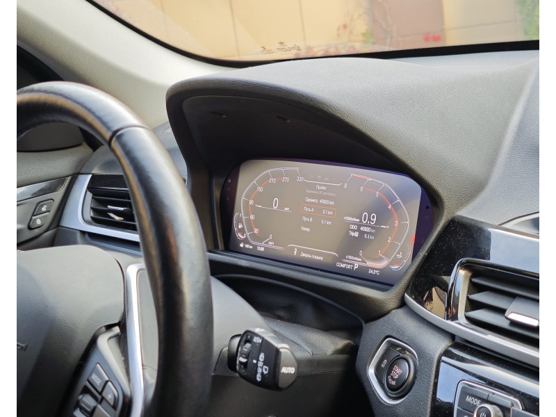 LED приборная панель BMW X3 G01 и X4 G02 - ЛЕД панель (приборка) БМВ Х3 и Х4