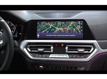 Яндекс навигация, Youtube, ТВ (TV) в BMW 3 G20