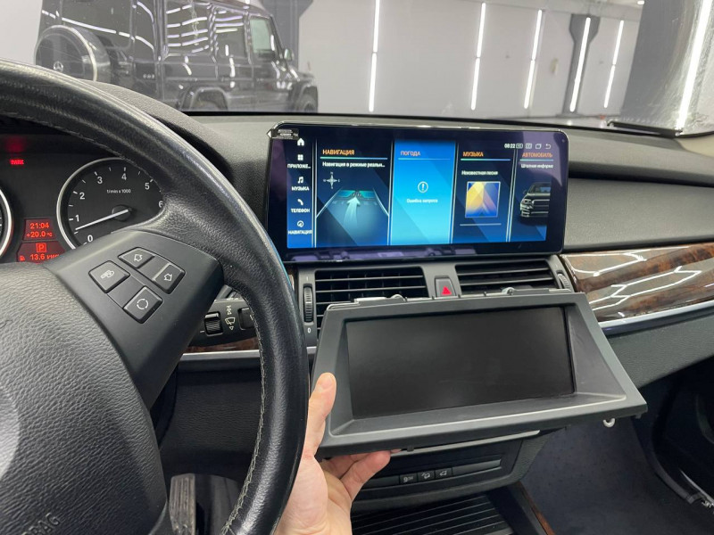 Android монитор на BMW X5 E70 (магнитола БМВ Х5 Е70)