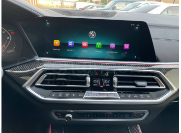 Яндекс навигация на Android в BMW X5 G05 2019, 2020 и 2021, 2022, 2023