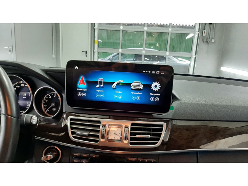 Монитор 10' или 12' и Яндекс навигация Mercedes Benz E class W212 (навигатор Мерседес В 205)