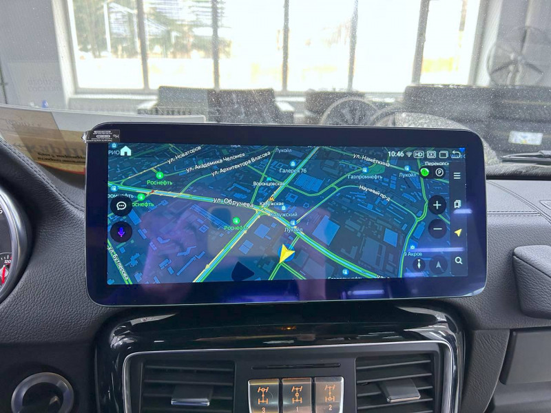 Android монитор в Mercedes G