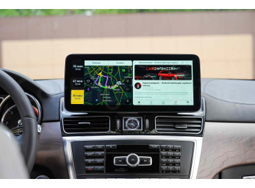 Android монитор на Mercedes ML W166, GL X166