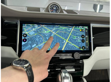 Android монитор в Porsche Macan 2013-2018 (магнитола Порше Макан в стиле 2022)