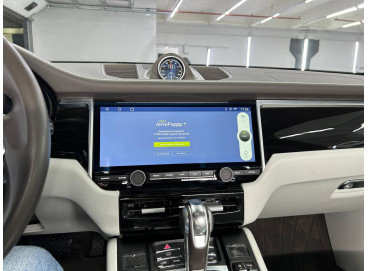 Android монитор в Porsche Macan 2013-2018 (магнитола Порше Макан в стиле 2022)