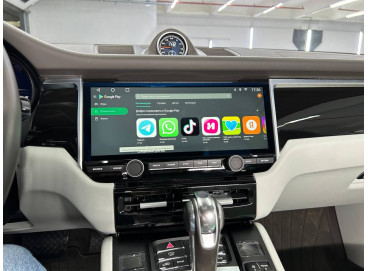Android монитор в Porsche Macan 2013-2018 (магнитола Порше Макан в стиле 2022)