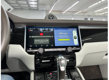 Android монитор в Porsche Macan 2013-2018 (магнитола Порше Макан в стиле 2022)