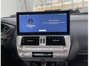 Android магнитола в Toyota Prado 150 2017-2024 (монитор в стиле Lexus)