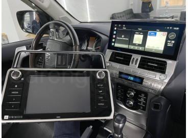 Магнитола для тойота Прадо 150 на андроиде	 - стиль Lexus 