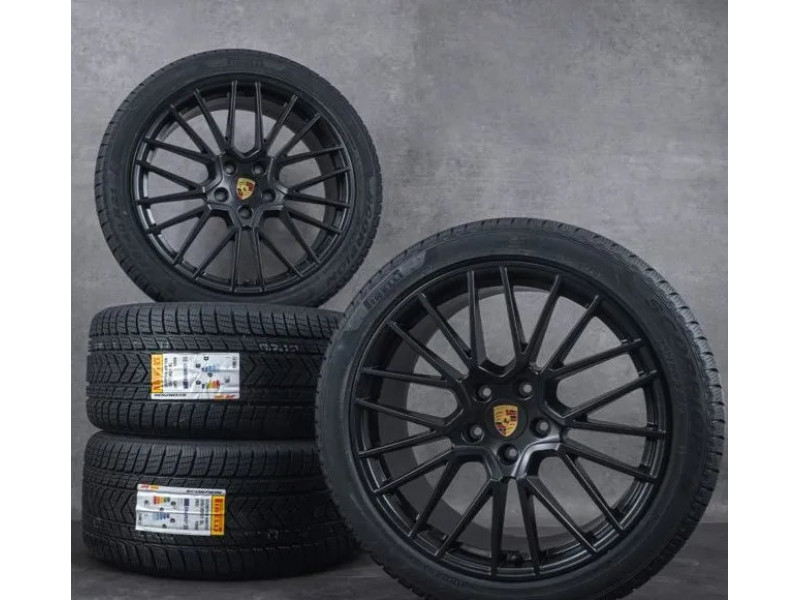 Оригинал. R21. Black. Колеса Porsche Cayenne 2018+