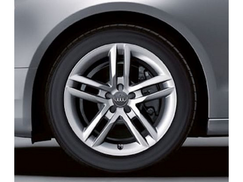 Колеса в сборе Audi A5 S5 RS5 R18 (A6/S6 4F,  A4/S4/RS4 8K) (диски оригинал и летняя резина)