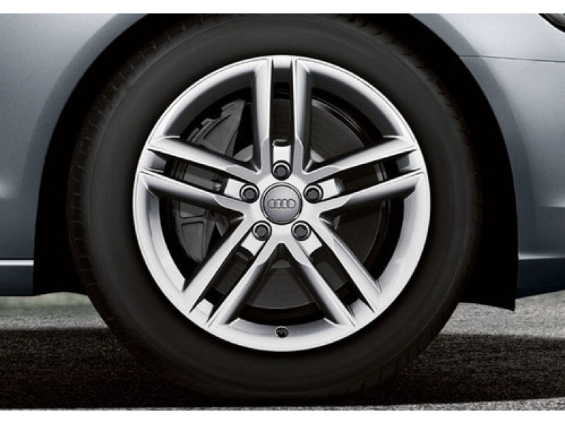 Колеса в сборе Audi A6 S6 C7 R18 (диски оригинал и летняя резина)