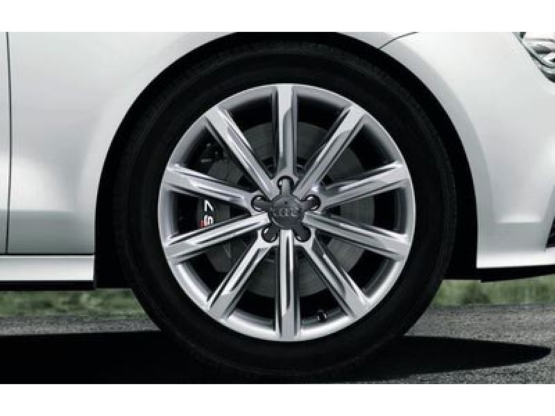 Колеса в сборе Audi A6 S6 C7 R19 (диски оригинал и летняя резина)