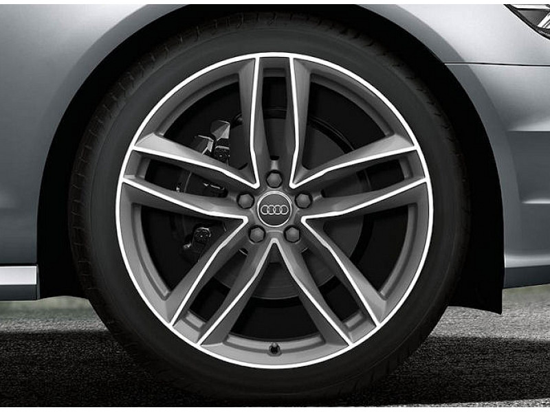 Колеса в сборе Audi A6 S6 C7 R20 (диски оригинал и летняя резина)