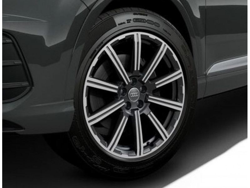 Колеса в сборе Audi Q7 4M R20 (диски оригинал и летняя резина)