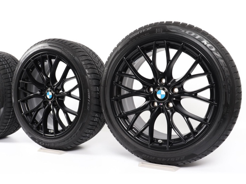 Зимние шины BMW 3 и 4 (комплект резины с дисками R18) черный матовый