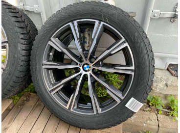 R20 зимние колеса BMW X5 G05 и X6 G06 (резина на дисках 740M)