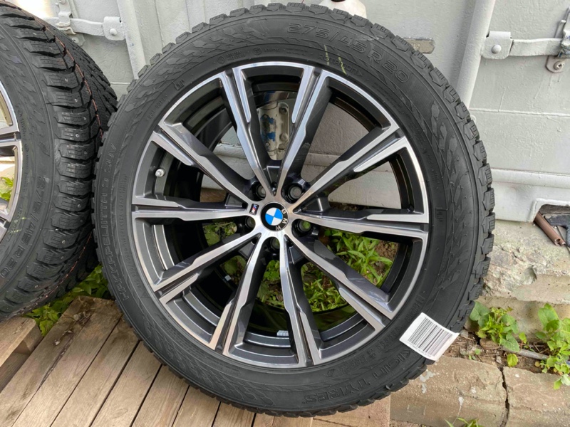 R20 зимние колеса BMW X5 G05 и X6 G06 (резина на дисках 740M)