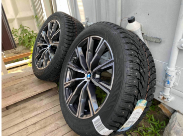R20 зимние колеса BMW X5 G05 и X6 G06 (резина на дисках 740M)