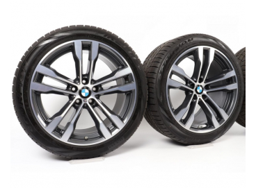Разноширокие колеса на BMW X5 F15 и X6 F16 R20