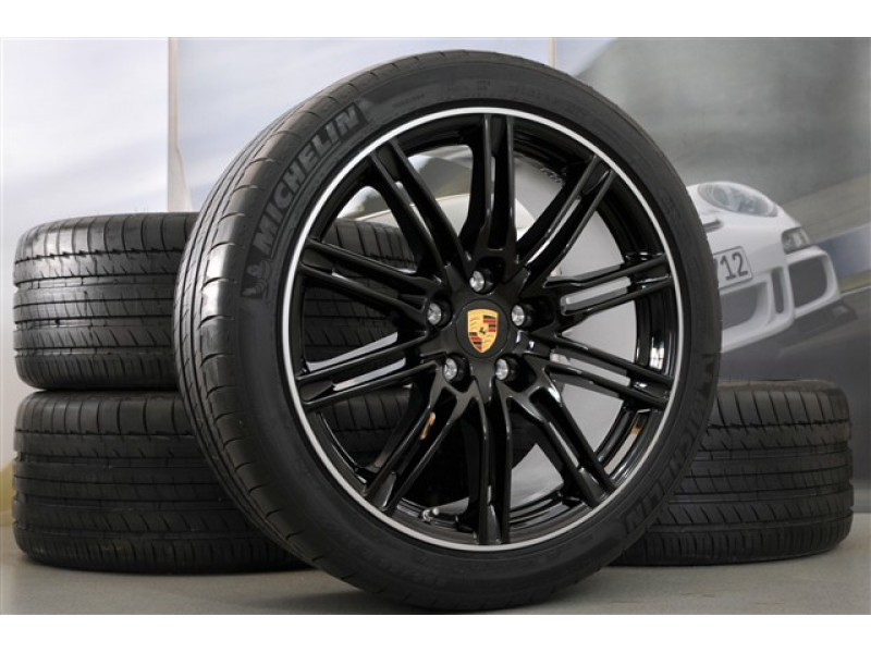 Черные летние колеса Porsche Cayenne Painted in Black (2011-2014) R21