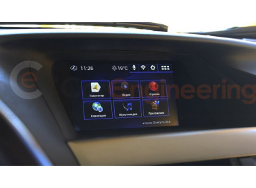 Андроид в Lexus RX + Яндекс Навигатор с пробками