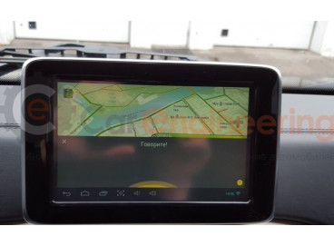 Андроид на Mercedes G-Class W463 + Яндекс Навигатор с подгрузкой пробок