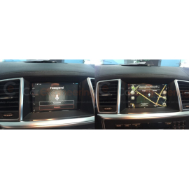 Mercedes ML W166 и Mercedes GL X166: навигация, мониторы, ТВ-тюнер и камера