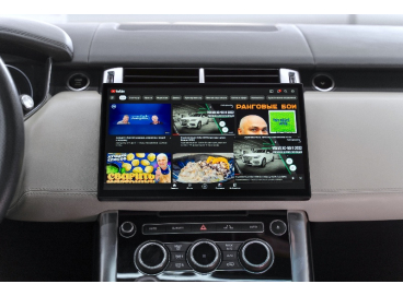Android монитор 13.3 дюймов в Range Rover Sport 2013-2017 (стиль Рендж Ровер Спорт 2024)