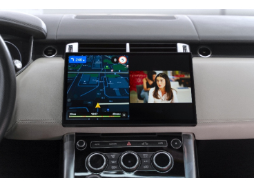 Android монитор 13.3 дюймов в Range Rover Sport 2013-2017 (стиль Рендж Ровер Спорт 2024)
