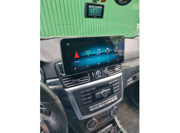 Андроид монитор 8.4' и Яндекс навигация Mercedes-Benz ML W166 / GL X166 (навигатор Мерседес)