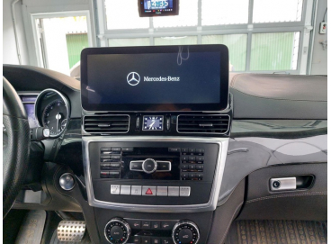 Монитор 8.4' и Яндекс навигация Mercedes Benz ML/GL W166 (навигатор Мерседес W166 )