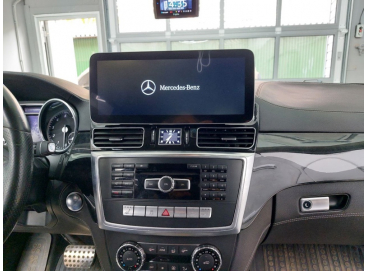 Андроид монитор 8.4' и Яндекс навигация Mercedes-Benz ML W166 / GL X166 (навигатор Мерседес)