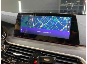 Монитор 12,5' и Яндекс навигация BMW 5 G30 2016, 2017, 2018