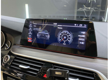 Монитор 12,5' и Яндекс навигация BMW 5 G30 (2016-2018)