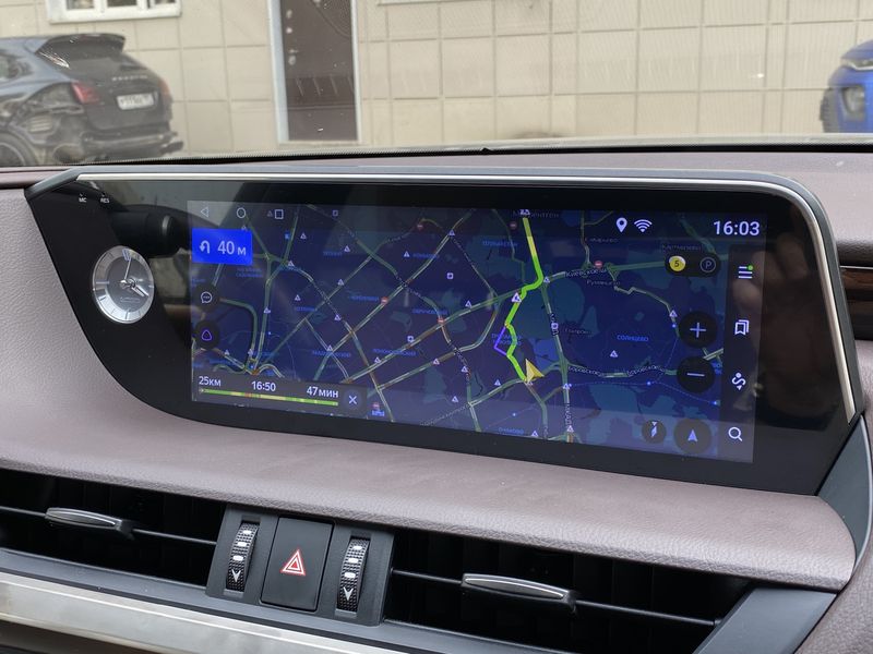 Навигация Lexus UX (монитор Андроид в Лексус ЮХ)