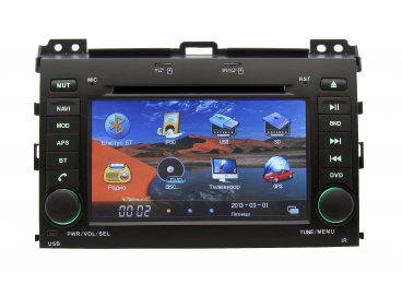 Штатное головное устройство Toyota Prado 120 (2002-2009)