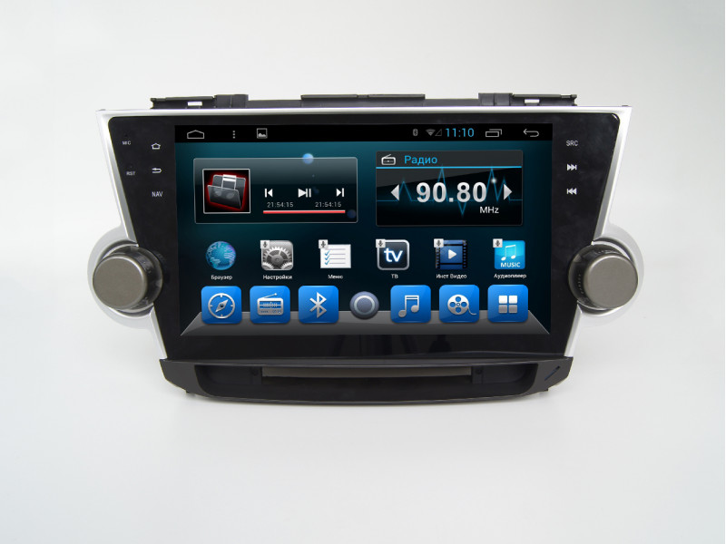 Штатная магнитола Toyota Highlander (Navi Тойота Хайлендер 2007-2014)
