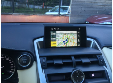 Андроид в Lexus NX + Яндекс Навигатор с пробками
