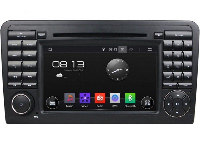 Штатная магнитола Android для Mercedes Benz ML и GL w164 (Мерседес)