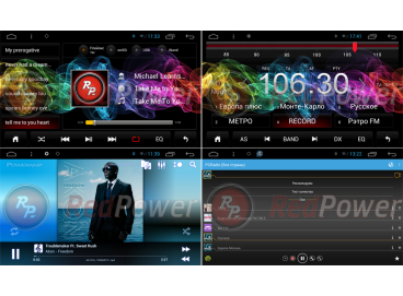 Штатная магнитола Mitsubishi Pajero 4 2013, 2014, 2015, 2016