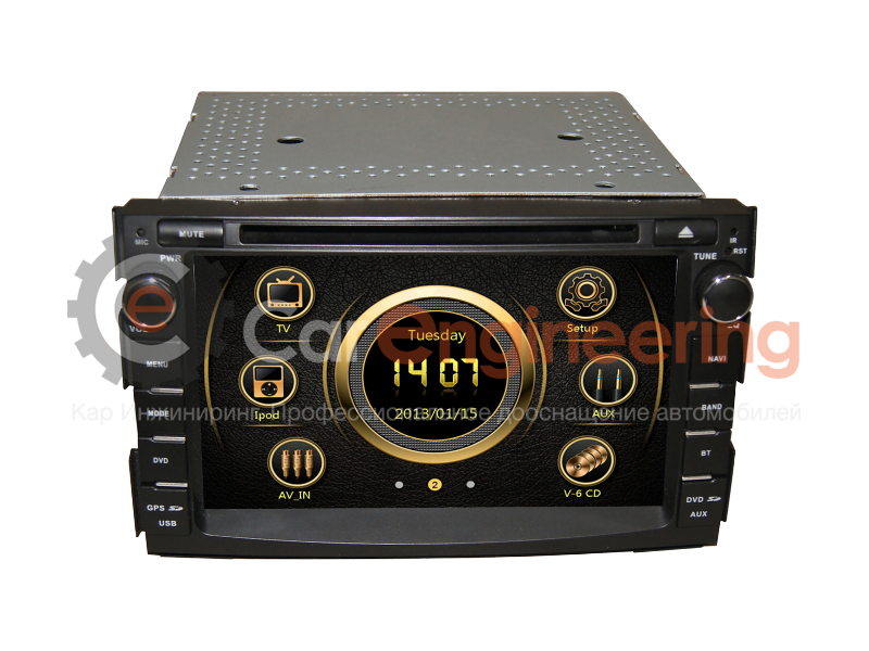 Штатная магнитола Киа Сид 2007, 2013 Redpower Windows