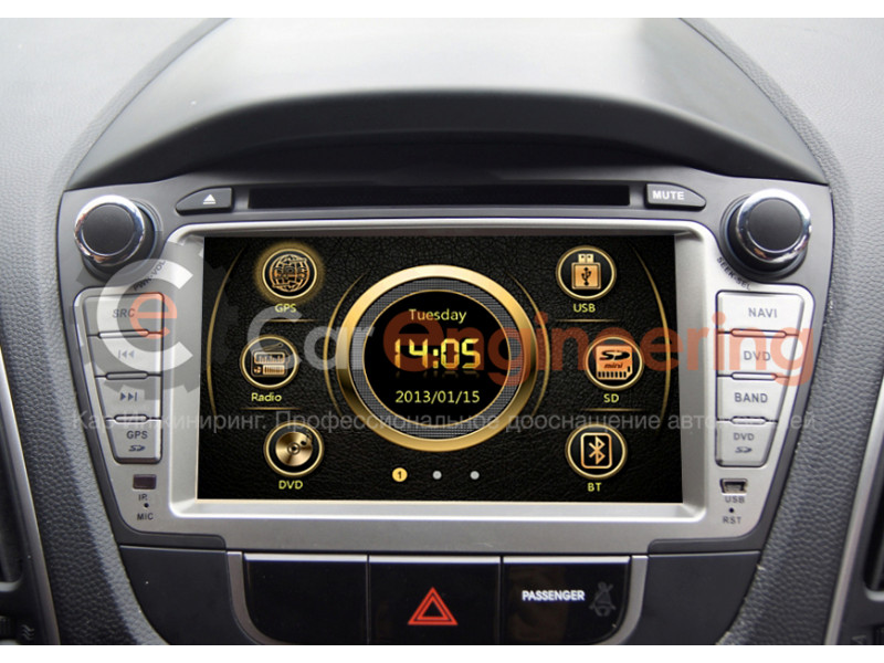 Штатная магнитола Хендай АйХ35 Redpower Windows