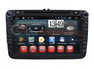 Штатная магнитола Фольксваген Пассат Б6, Б7 Redpower Android 4.4.2
